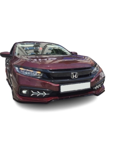 Paşa Honda Civic Fc5 2019-2022 Makyajlı Ön Tampon Eki Plastik