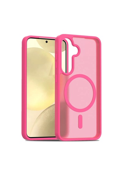 Joko Samsung Galaxy S25 Plus Jota Magsafe Kapak - Rose Pembe
