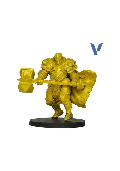 Vallejo 77122, 18 Ml. Radiant Yellow Base True Metallic Metal Maket Boyası Standart