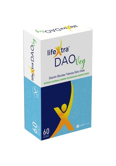 Lifextra Doaveg Diamin Oksidaz 60 Enterik Tablet