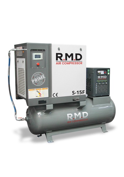 R.m.d Kompresör 15 Hp 500 Lt Depo Üstü Vidalı Hava Kompresör Seti