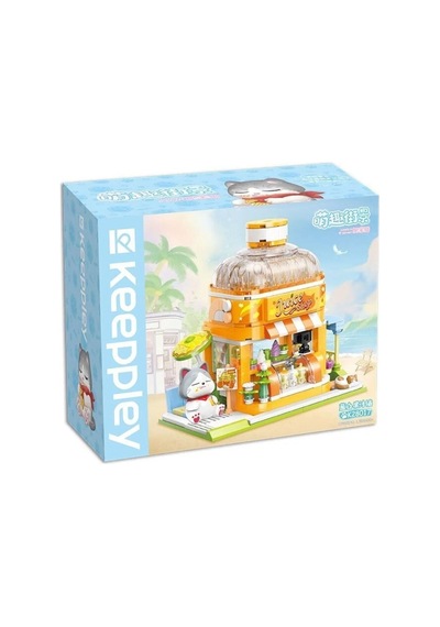 Kp28017 Keeppley Kitten Juice Shop Blok Seti 315 Parça -vagonlife