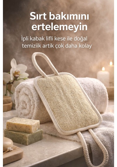 Kabak Lifli İpli Kare Vücut Kesesi