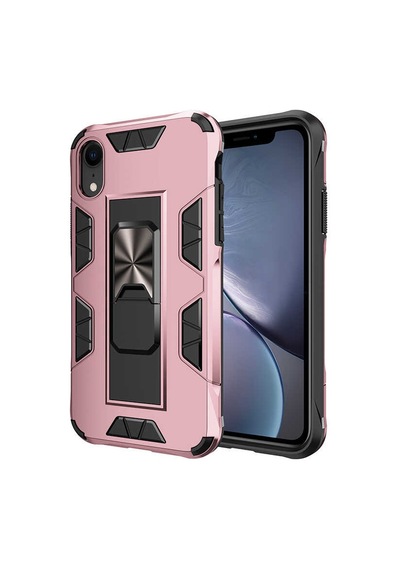 Apple Uyumlu iPhone Xr 6.1 Kılıf Zore Volve Kapak Kırmızı