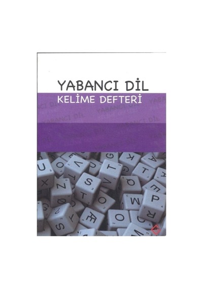 Yabancı Dil Kelime Defteri 4 Adet Çok Renkli