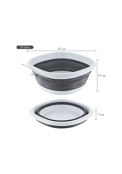 Katlanır Badya Akordiyon Leğen 10 Litre Sku: Smg8690010170354 Açık