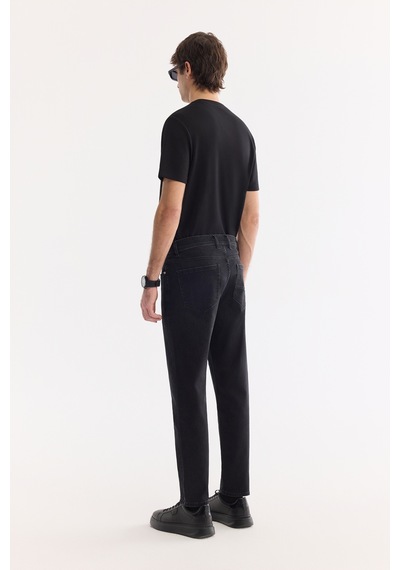 Avva Erkek Siyah Taş Yıkamalı Pamuklu Elastan Madrid Comfort Slim Fit Jean Pantolon A61y3510 Avva Erkek Siyah Taş Yıkamalı Pamuklu Elastan Madrid Comfort Slim Fit Jean Pantolon A61y3510