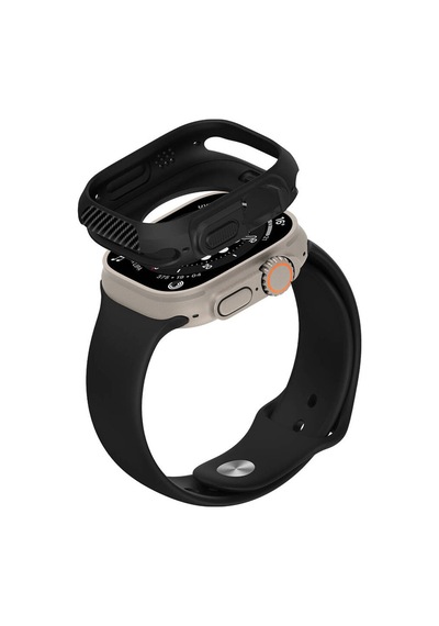 Watch Ultra 49mm Silikon Tpu Kasa Koruyucu Frm Watch Gard 31 - Yeşil