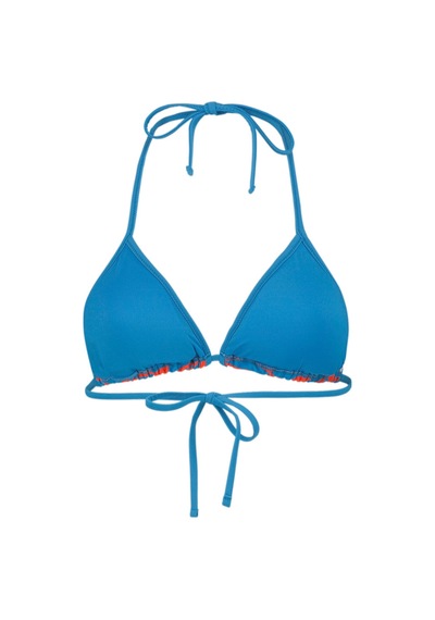 Puma Swım Bağlamalı İpli Bikini Üstü 935507 01 Açık Mavi