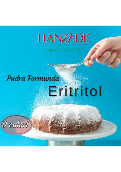 Hanzade Bitkisel Eritritol Pudra Form 1 KG