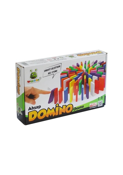 Mey İthalat Kr116 Ahşap Domino Oyunu -karsan Oyuncak