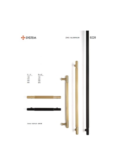 System Mobilya Kulbu Gold Branch Renk 128mm Kulp Sy9226 0128 Gb-gb Çok Renkli