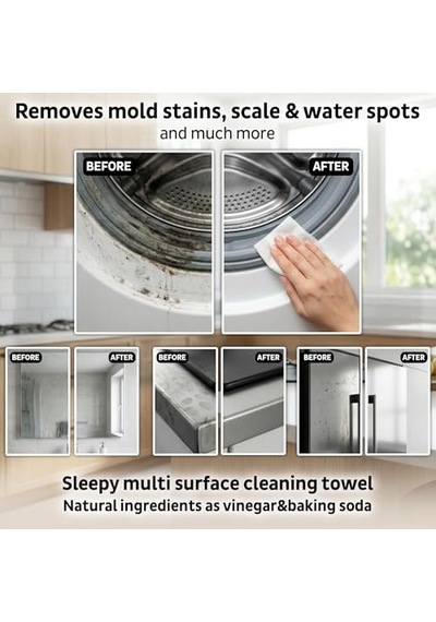 Easy Clean Premium Çamaşır Suyu Katkılı Yüzey Temizlik Havlusu Mendili 3x100 300 Yaprak
