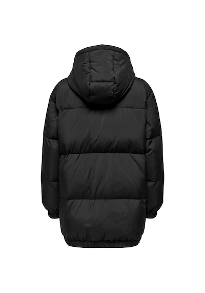 Only Kapüşonlu Siyah Kadın Mont 15294690 001