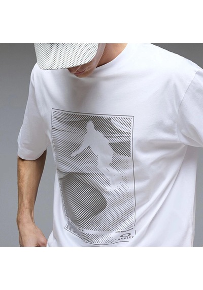 Oakley Sandboard Erkek T-shirt-foa407982 Beyaz