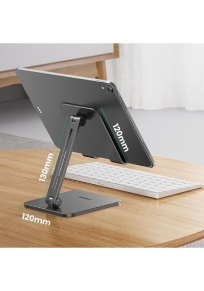Ugreen Ayarlanabilir Metal Tablet Tutucu Standı, Uzay Grisi -