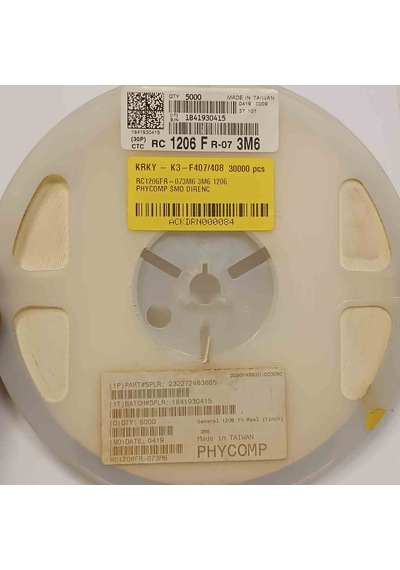 Rc1206fr-073m6 3m6 1206 Smd Direnç 250 Adet
