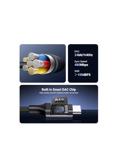 Type-c To 3.5mm Aux Dönüştürücü Kablo