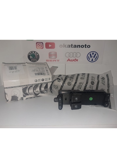 Skoda Fabia 2001-2008 Arası İçin Cam Açma Dügmesi