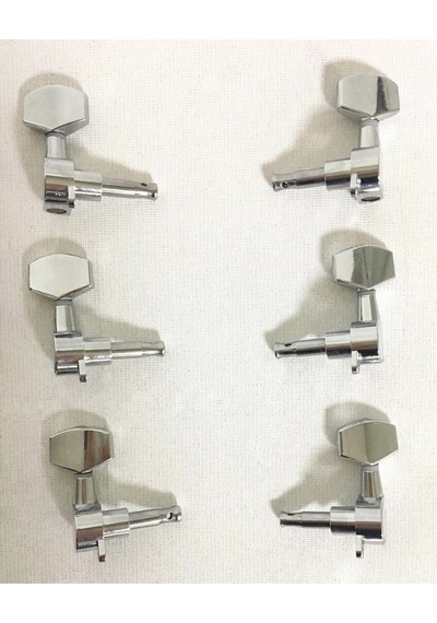 Fluid Mha10 Akustik Gitar Burgusu 3+3 Set + Vida Somun Pul