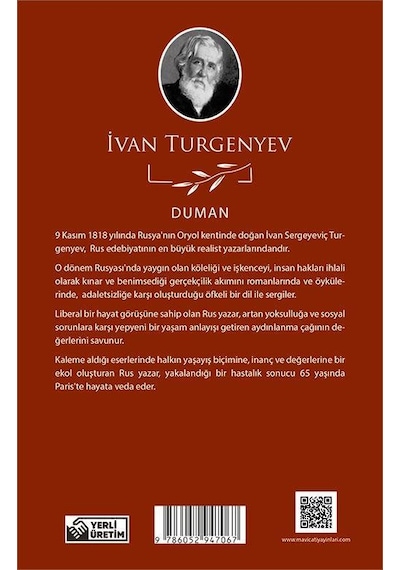 Duman - İvan Turgenyev - Maviçatı (dünya Klasikleri)