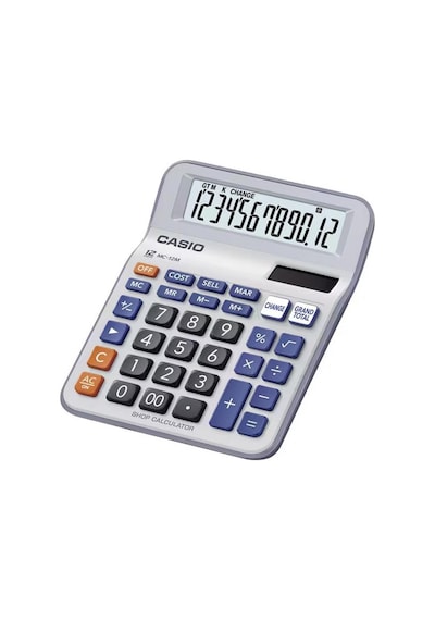 Casio Mc-12m-w 12 Hane Masa Üstü Hesap Makinesi Diğer