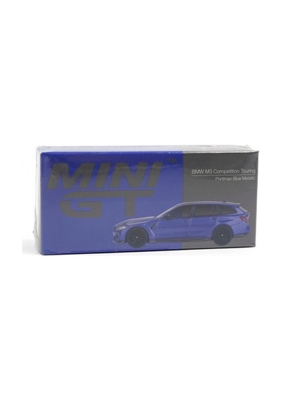 Mini Gt 1/64 Bmw M3 Competition Touring Portimao Blue Metallic