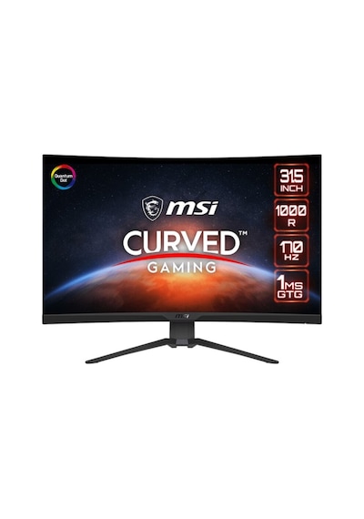 MSI MAG 325CQRF QD 31.5" 1 MS  170 Hz Freesync Premium Gaming Monitör