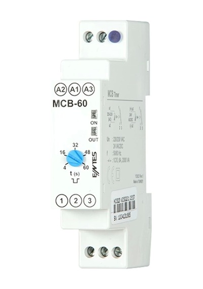 Entes Mcb-60 Sn Yassı Zaman Rölesı 12-240v Ac-dc