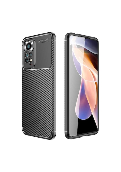 Xiaomi Redmi Note 11 Pro 5g Kılıf Zore Negro Silikon Kapak Siyah