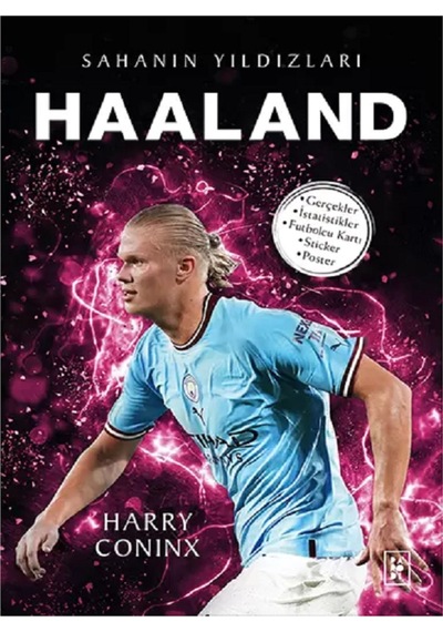 Sahanın Yıldızları Ronaldo - Messi - İcardi Poster Sticker Futbolcu Kartı Hediyeli Toplam 7 Kitap