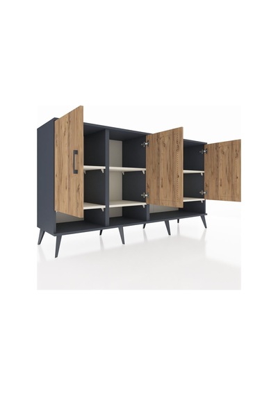 Hyperion Konsol 6 Raflı 4 Kapaklı 176x44x99 Antrasit-çam/aytaşı Antrasıt/atlas Çam - Antrasıt Hyperion Konsol 6 Raflı 4 Kapaklı 176x44x99 Antrasit-çam/aytaşı Antrasıt/atlas Çam - Antrasıt