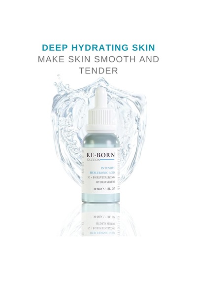 Re-born Solution Intensive Hyaluronic Acid%2 + B5 Revitalizing Hydro Serum, 30 Ml Sku: Smg8690010439796