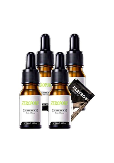 Zeropore Instant Perfection Serum - Boyun Dekolte Yüz Cilt Bakım 30 Ml X 4 Adet + Jel