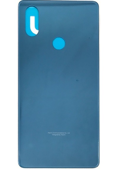 Xiaomi Mi 8 SE Arka Pil Batarya Kapağı Cam M1805E2A Mavi