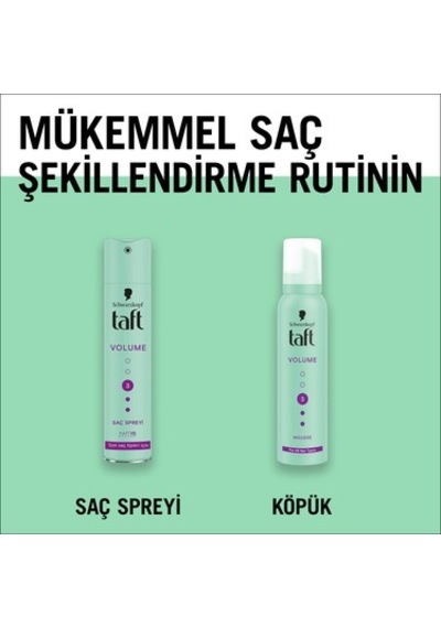 Tüm Saç Tipleri İçin Hacim Sağlayan Saç Spreyi, 250 Ml
