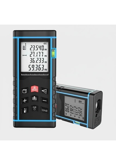 40 Metre Hassas Lazermetre Ölçer Lcd Dijital Ekran Su Terazili Lazerli Mesafe Ölçüm Cihazı Diğer