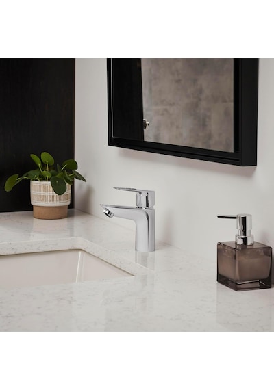 Grohe 23085001 Bauloop Delikli Tek Kollu S-boy Banyo Bataryası