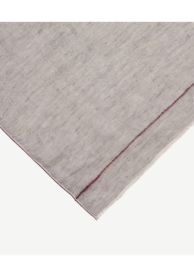 Yargıcı Şerit Detaylı Maskulen Şal 26yesl1003x 005 Gri
