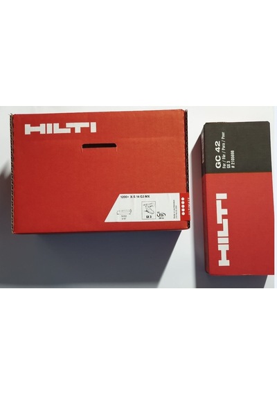 Hılti 14 Mx Çivi 1200 Adet + Gaz Tüpü Gc 42