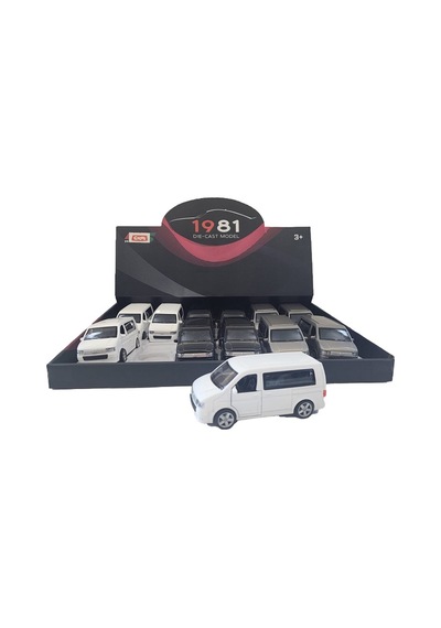 Ctoy Oyuncak Çek Bırak Kapıları Açılır Minibüs 1:32 Ctoy-6632-09