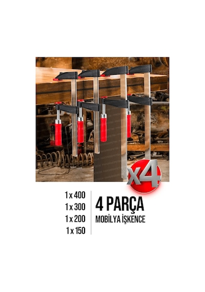 ROXTECH Premium Kalite 400,300,200,150mm F Tipi