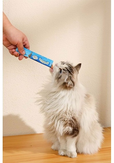 M-pets Ton Balıklı Ve Karidesli Krema Kedi Ödül Maması 4x15 Gr 244-30032.01