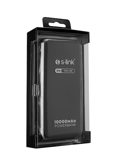 S-lınk Ip-g13k Siyah 10.000mah 1xusb 1xmicro Usb 4in1 Kablolu Type-c Lightning Micro Ve Usb Lcd Göstergeli Powerbank 1923