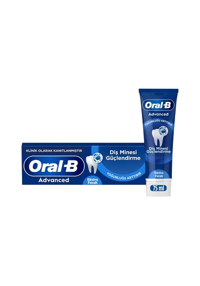 Oral-b Advanced Diş Minesi Güçlendirme Diş Macunu 75 Ml - 6 Adet Tarı