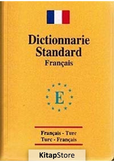 Fransızca -Türkçe ve Türkçe Fransızca Standart Sözlük Plastik.
