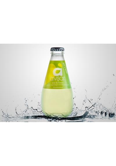 Avşar Kivi Limon Aromalı Maden Suyu 200 Ml X 24 Adet