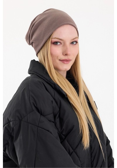 Butikgiz Termal %100 Pamuklu Soft 2 Stil 1 Arada Bere Premium Cuts Serisi Kahverengi