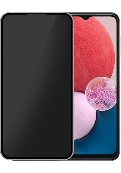 Samsung Uyumlu A13 Hayalet Ekran Koruyucu Tam Kaplayan Gizli Privacy