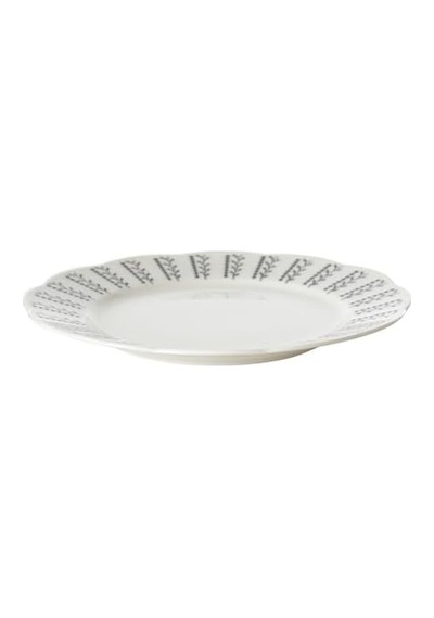 Pearl Servis Tabağı Seti 27 Cm, 6'lı Açık Gri
